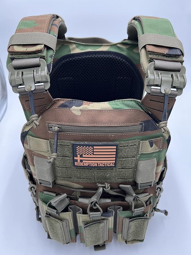 Redemption Crusader 2.0 Molle Quick Release Buckles Airsoft Vest - Image 2