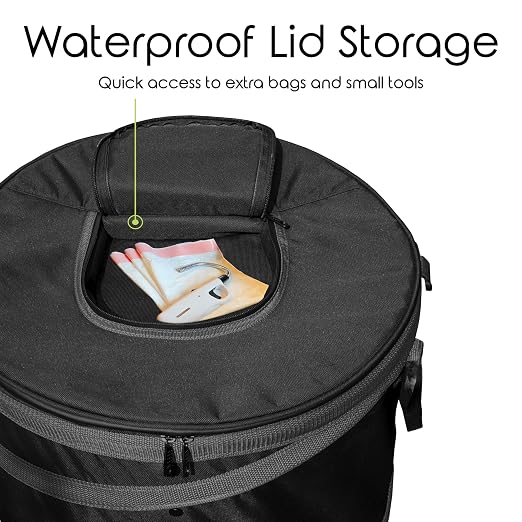 Collapsible Bin Trash & Recycle/Utility, Storage and Garden, Waterproof Vinyl - Image 5