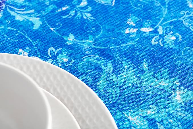 Maison d' Hermine Table Cloth Round Table 100% Cotton 63 Inches Tablecloth - Image 8