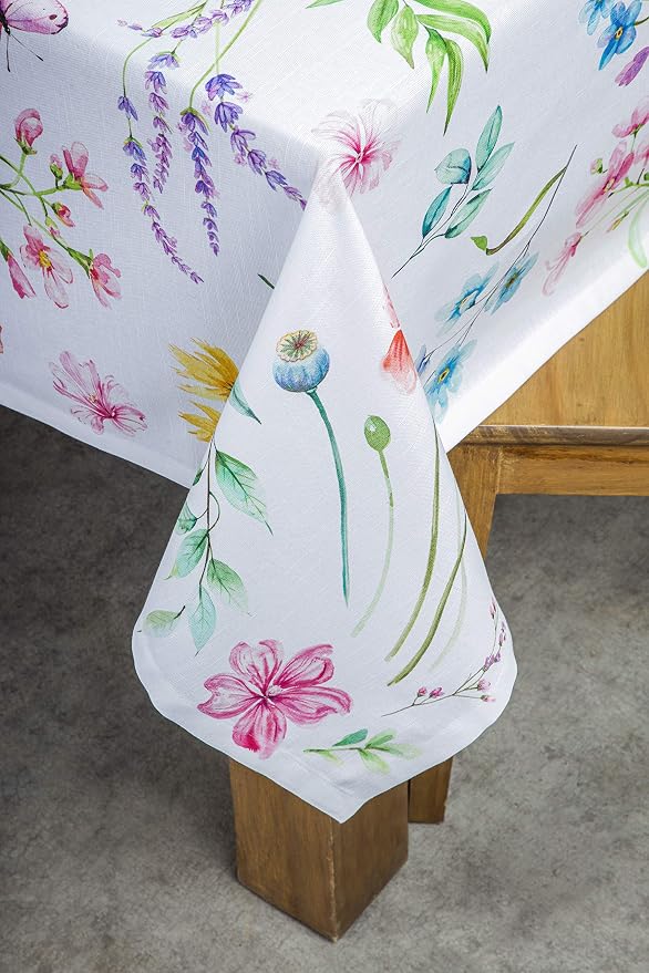 Maison d' Hermine Table Cloth Rectangle Table 100% Cotton 70 x 108 Inches - Image 7