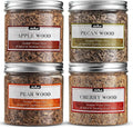 MITBAK Premium Wood Chips for Smoking Gun 4 OZ Each Extra Fine Wood Smoking by MITBAK