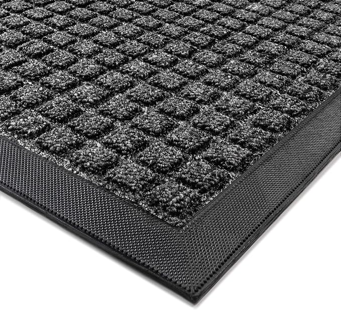 Front Door Mat Outside Entrance, All Season Weather Outdoor Doormat, Natural by 100pointONE