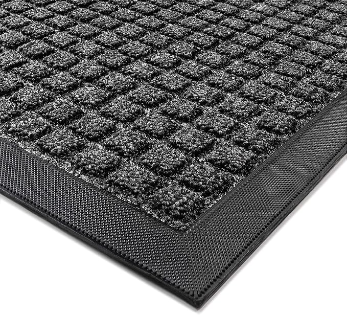 Front Door Mat Outside Entrance, All Season Weather Outdoor Doormat, Natural by 100pointONE