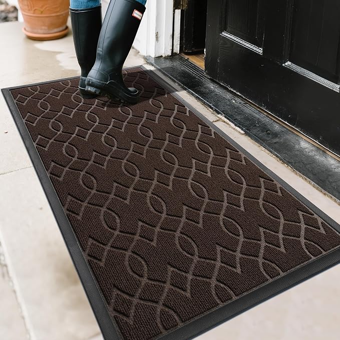 Yimobra Large Door Mat 47x24, All-Season Waterproof Doormat Outdoor Entrance by Yimobra