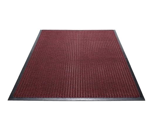 Guardian WaterGuard Indoor/Outdoor Wiper Scraper Floor Mat, Rubber/Nylon by GuardianFloorProtection