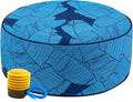 UPWELL Waterproof Inflatable Outdoor Ottoman Pouf, Portable Patio Footrest by Upwell