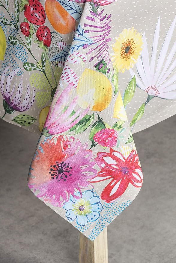 Maison d' Hermine Table Cloth Rectangle Table 100% Cotton 70 x 90 Inches - Image 8