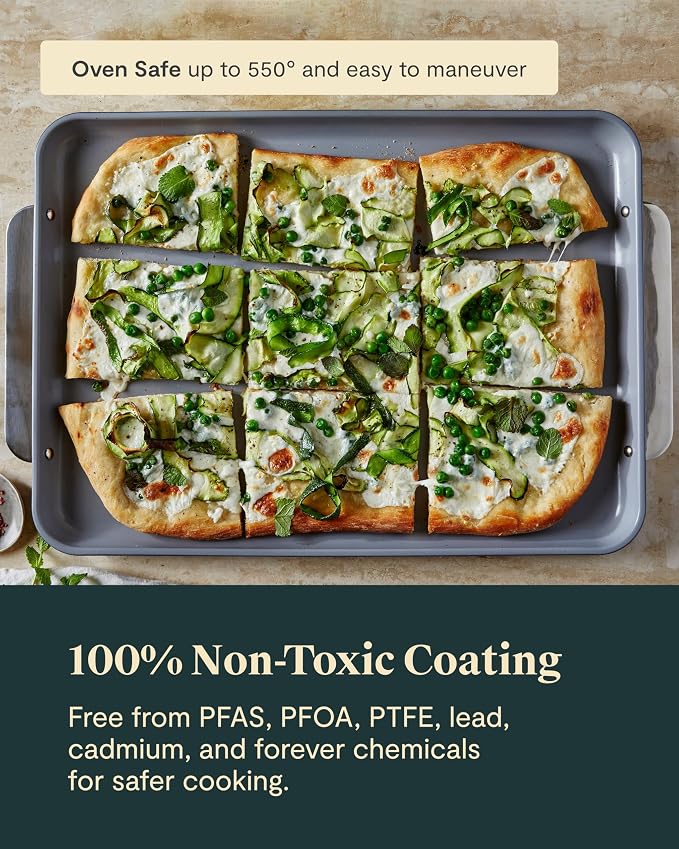 Caraway Non-Stick Ceramic Baking Sheet Duo - Image 4