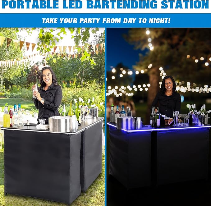 GoPong GoBar Portable Double Bar Table Set - Image 3