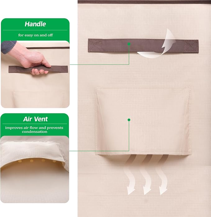 F&J Outdoors Patio Furniture Cover, Waterproof UV Resistant - Image 7