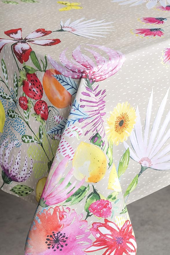Maison d' Hermine Table Cloth Rectangle Table 100% Cotton 60 x 108 Inches - Image 7