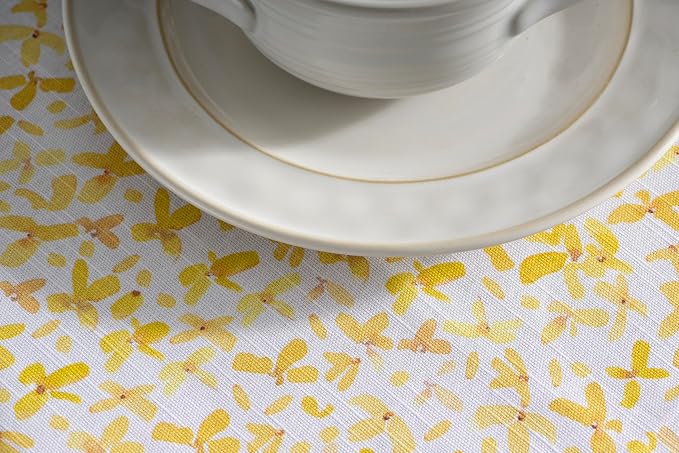 Maison d' Hermine Table Cloth Round Table 100% Cotton 69 Inches Tablecloth - Image 8