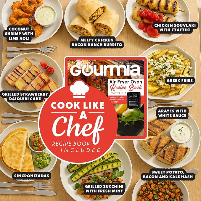 Gourmia Smokeless Indoor Grill & Air Fryer - Image 9