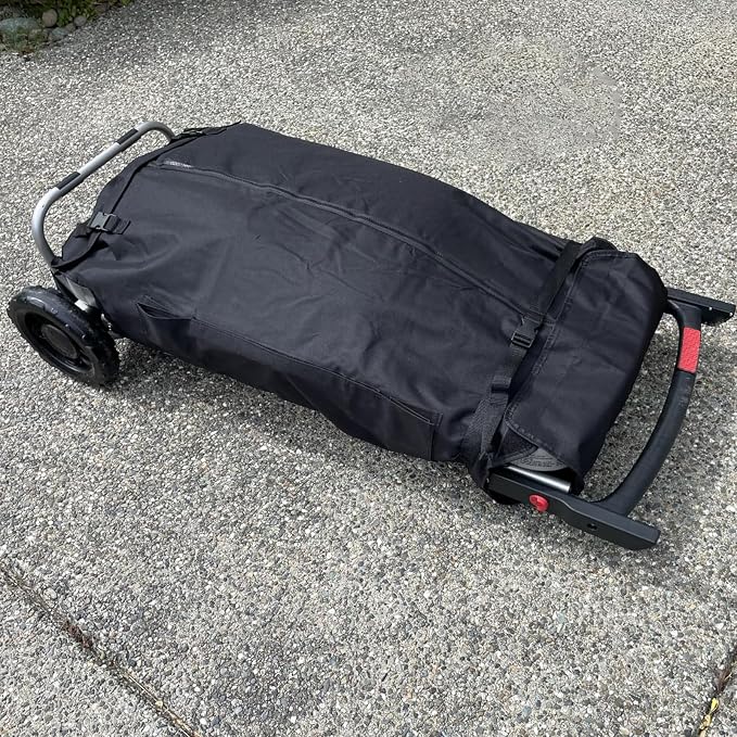 Grill Cover for Weber 9010001 Traveler Portable Grill, Protector Storage Bag - Image 4