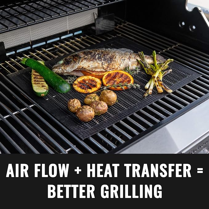 Grillaholics BBQ Mesh Grill Mat - Image 6