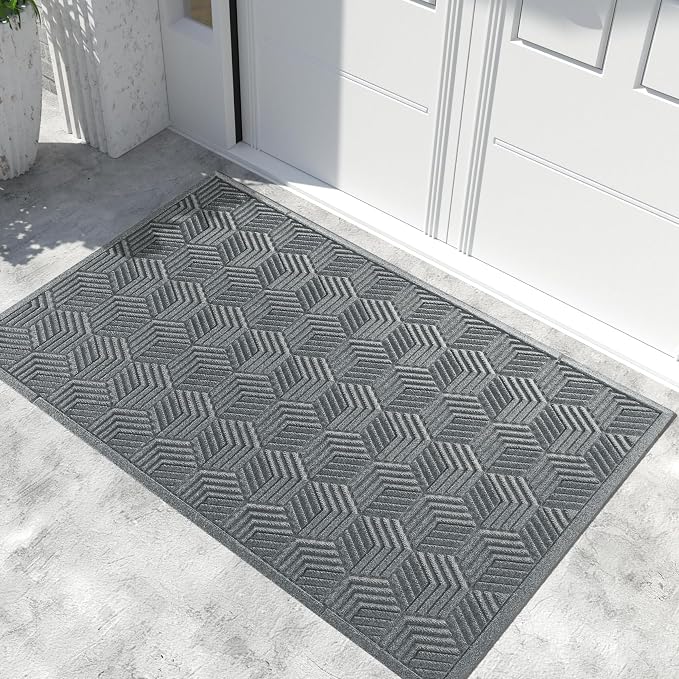 Yimobra Extra Large Door Mat 60x32, All-Season Waterproof Outdoor Mats by Yimobra