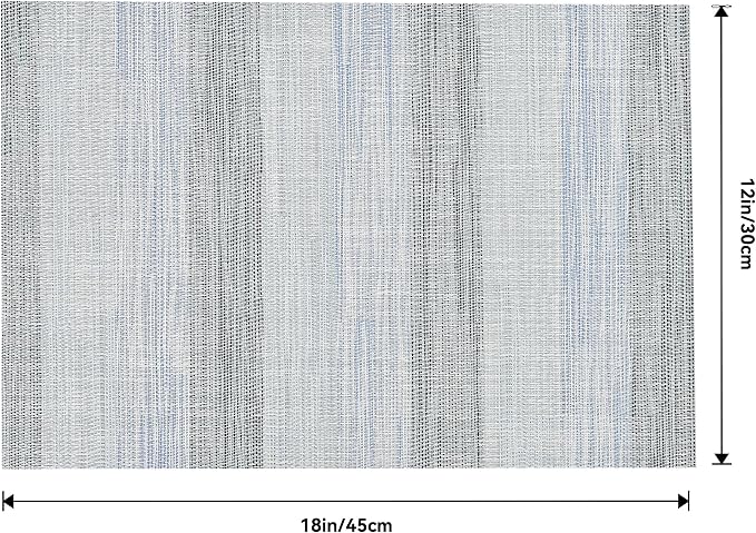 Leetaltree LightSteel Blue Placemats Set of 6 - Image 9