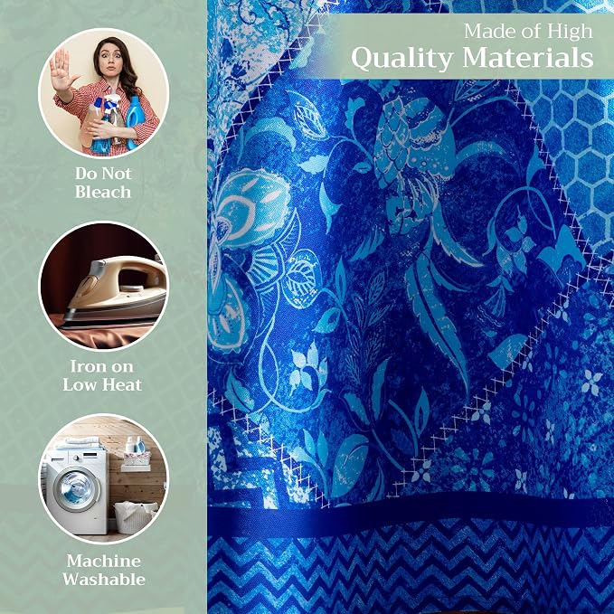 Maison d' Hermine Table Cloth Round Table 100% Cotton 63 Inches Tablecloth - Image 3