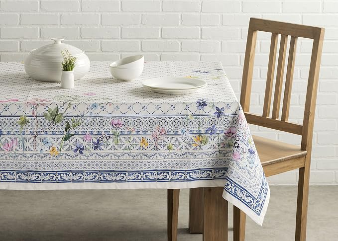 Maison d' Hermine Table Cloth Rectangle Table 100% Cotton 60 x 120 Inches - Image 9