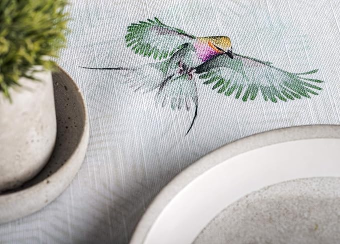 Maison d' Hermine Table Cloth Round Table 100% Cotton 63 Inches Tablecloth - Image 7