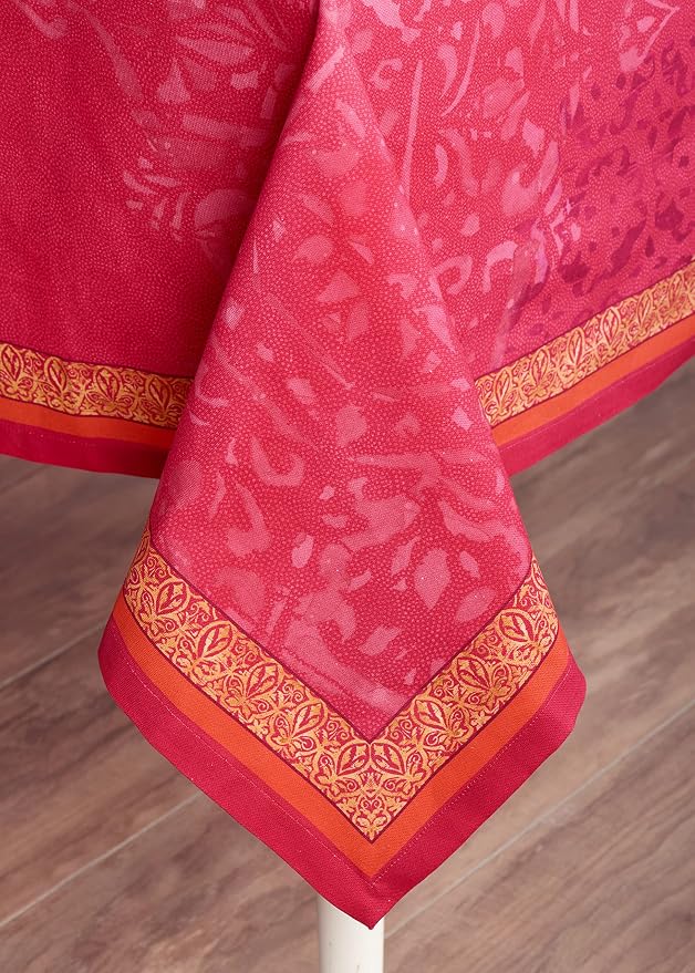 Maison d' Hermine Table Cloth Square Table 100% Cotton 60 x 60 Inches Fall - Image 8