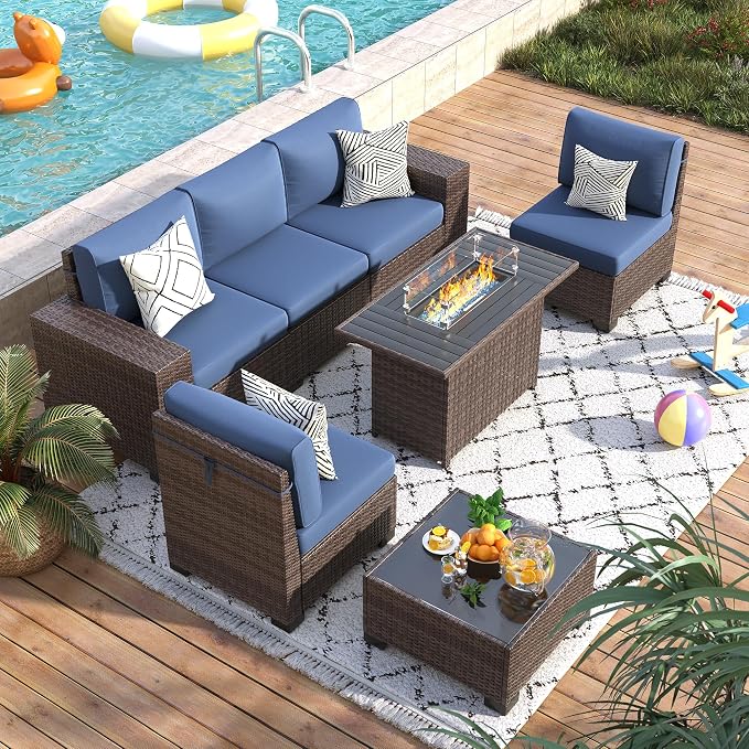 7 Piece Patio Furniture Set - Image 2