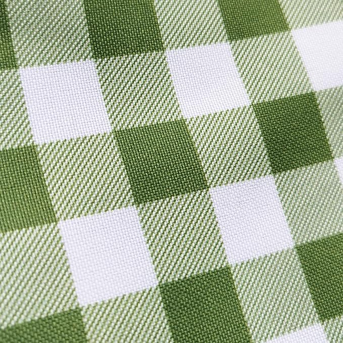 Classic Gingham Buffalo Tablecloth Fabric - Image 2