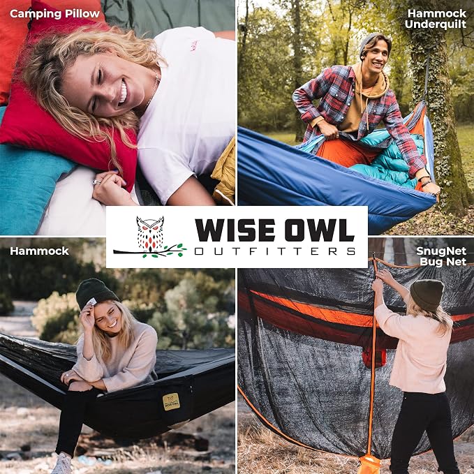 Wise Owl Outfitters Camping Hammocks Duo - Image 9