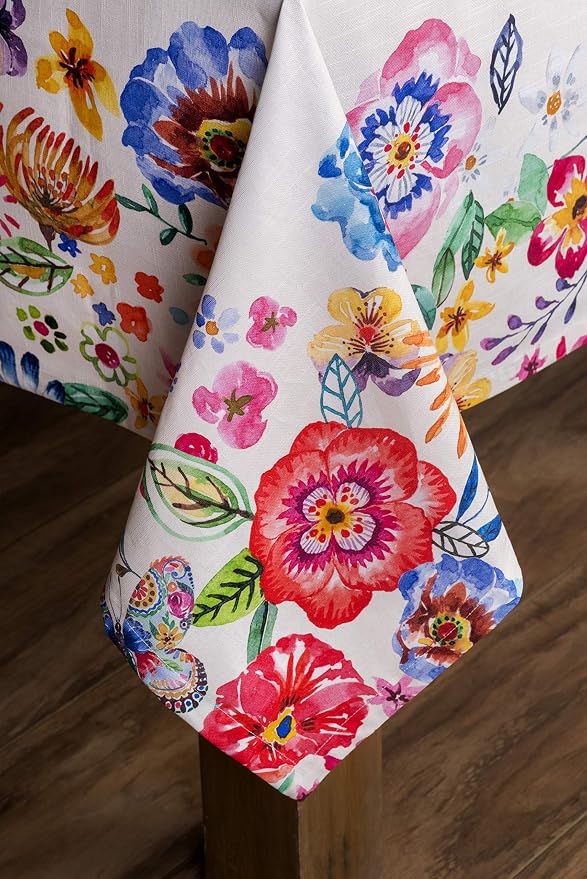 Maison d' Hermine Table Cloth Rectangle Table 100% Cotton 60 x 90 Inches - Image 7