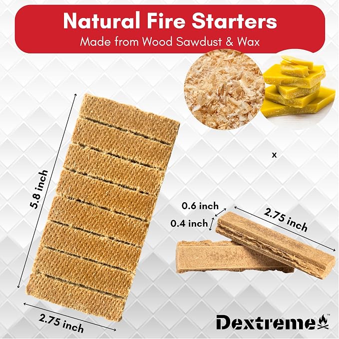 Dextreme Fire Starters Sticks 96 Pcs - Image 3