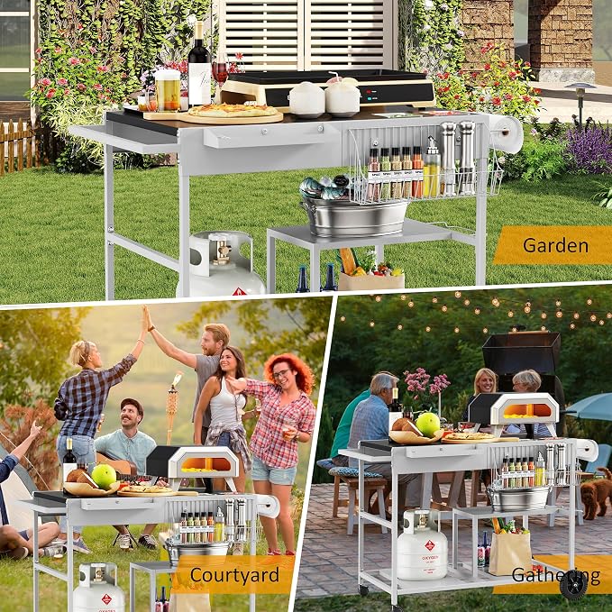 JY QAQA Outdoor Pizza Oven Stand - Image 5