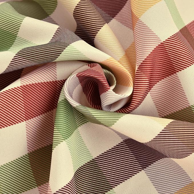 Waterproof Checkered Tablecloth Fabric - Image 9