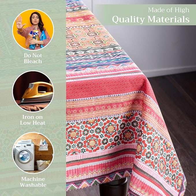 Maison d' Hermine Table Cloth Rectangle Table 100% Cotton 60 x 90 Inches Fall - Image 3
