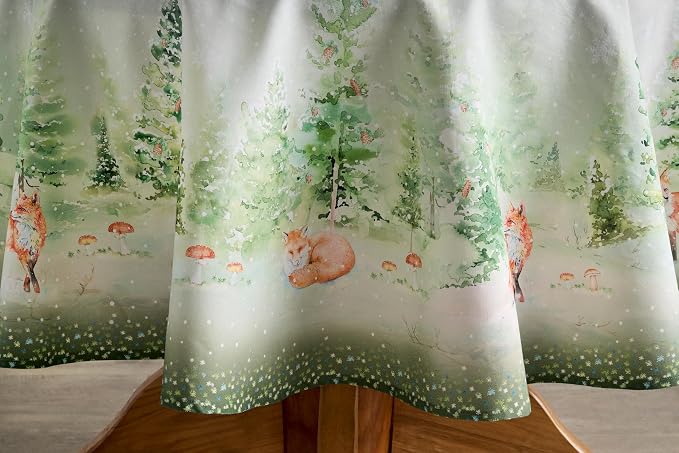Maison d' Hermine Table Cloth Round Table 100% Cotton 69 Inches Fall Tablecloth - Image 7
