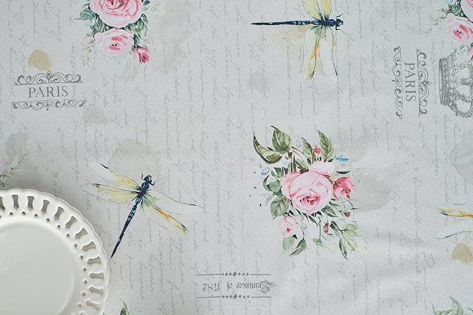 Maison d' Hermine Table Cloth Rectangle Table 100% Cotton 60 x 108 Inches - Image 9