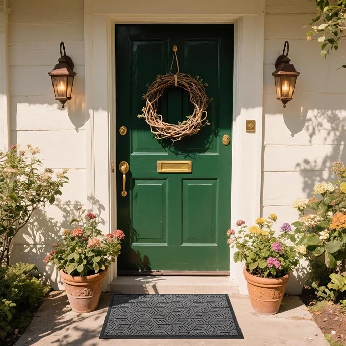 Yimobra Doormat Outdoor Entrance 29.5x17, All-Weather Waterproof Outdoor Mats - Image 3