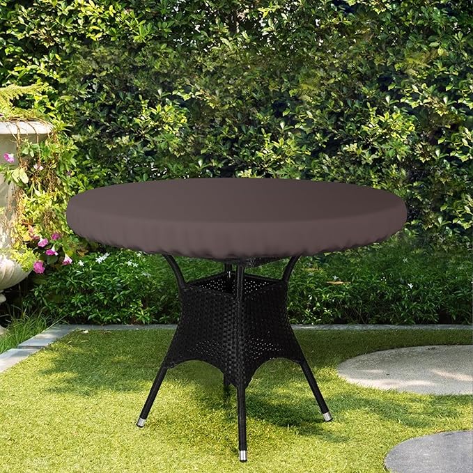 Covers & All Round Table Top Cover, 18 Oz Heavy Duty Waterproof UV & Weather - Image 5