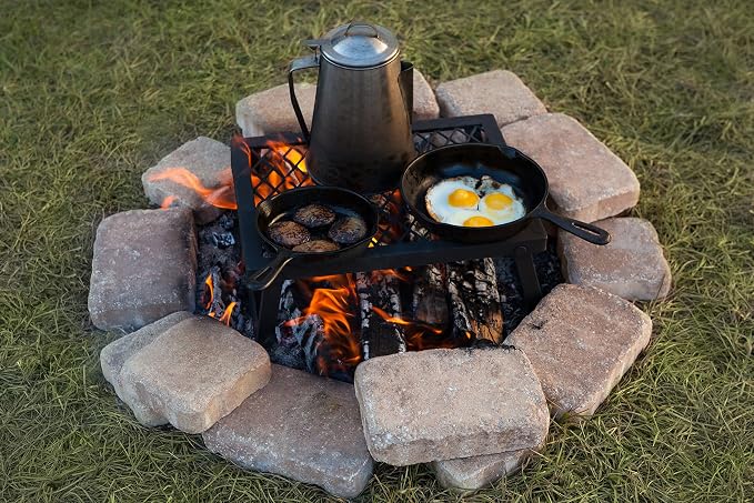 Amazon Basics Heavy-Duty Portable Camping Grill Grate - Image 8