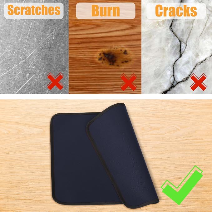 Blackstone Griddle Blue 24x36 Inch Heat Resistant Mat - Image 5
