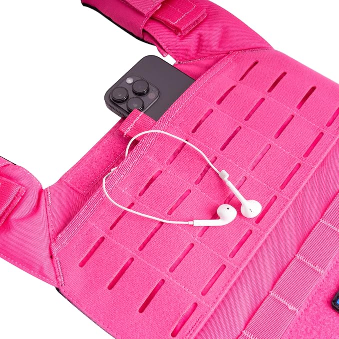Northgym Adjustable Weighted Vest/Incl. 3D Weight Plates in 14lbs / 20lbs/ - Image 5