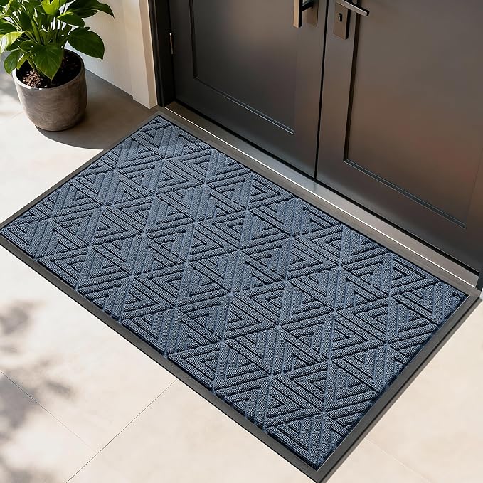 Yimobra Extra Large Door Mat 60x36, All-Weather Waterproof Non-Slip Welcome by Yimobra