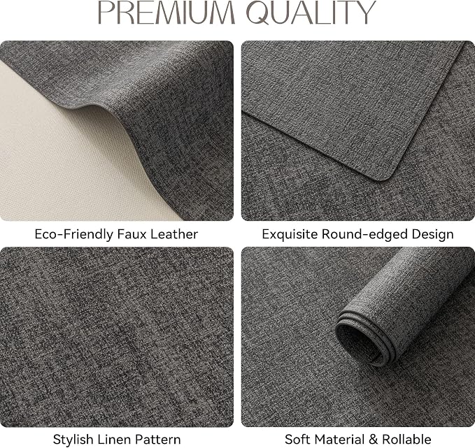 Romanstile Vinyl Placemats Set of 8-12 X 17 Inch - Image 5
