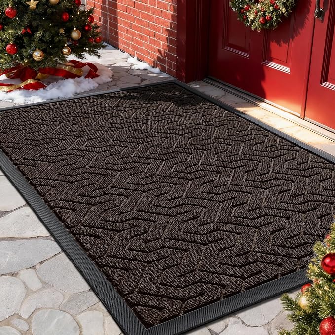 Yimobra Large Door Mat Outside Entrance 36x24, Waterproof Heavy Duty Outdoor by Yimobra
