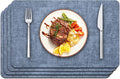 Maxpearl Faux Leather Placemats Set of 4, Waterproof by Maxpearl