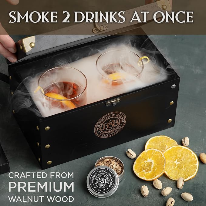 BOURBON&BARREL Cocktail Smoker Kit | Crafted - Image 3