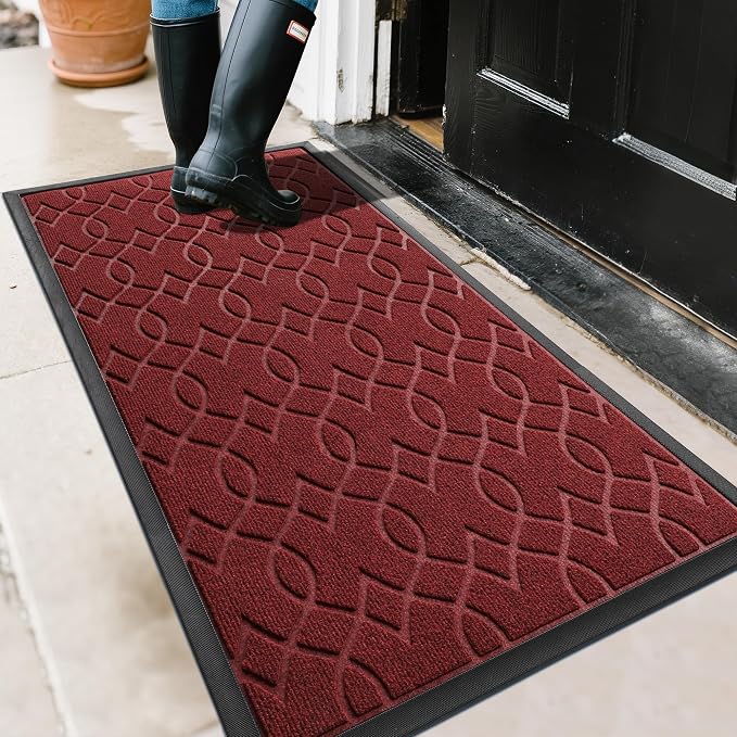 Yimobra Large Door Mat 47x24, All-Season Waterproof Doormat Outdoor Entrance by Yimobra