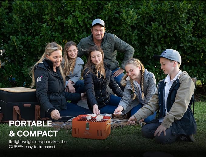 Everdure CUBE Portable Charcoal Grill, Tabletop BBQ, Perfect Tailgate, or - Image 7