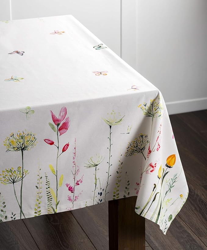 Maison d' Hermine Table Cloth Rectangle Table 100% Cotton 70 x 90 Inches - Image 7
