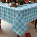 Waterproof Plaid Tablecloth Fabric by Essifunia