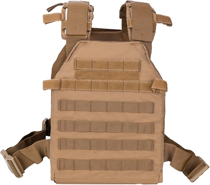 Greencity Weight Vest Adjustable Strength and Endurance Training, Tactical Vest - Image 2